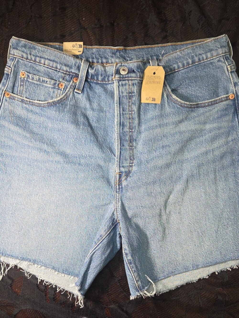 Levi's 501 Women's Mid-Thigh Shorts - Symmetry Sister Size 34